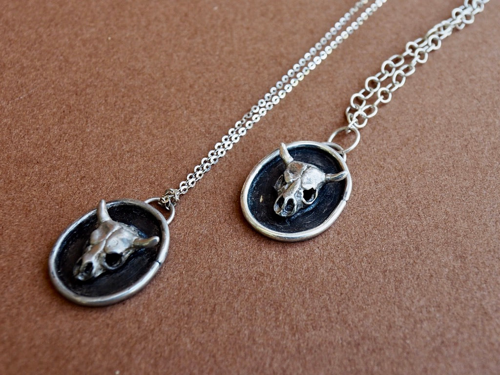 Bull Skull Necklace