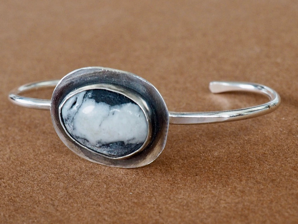 White Buffalo Cuff