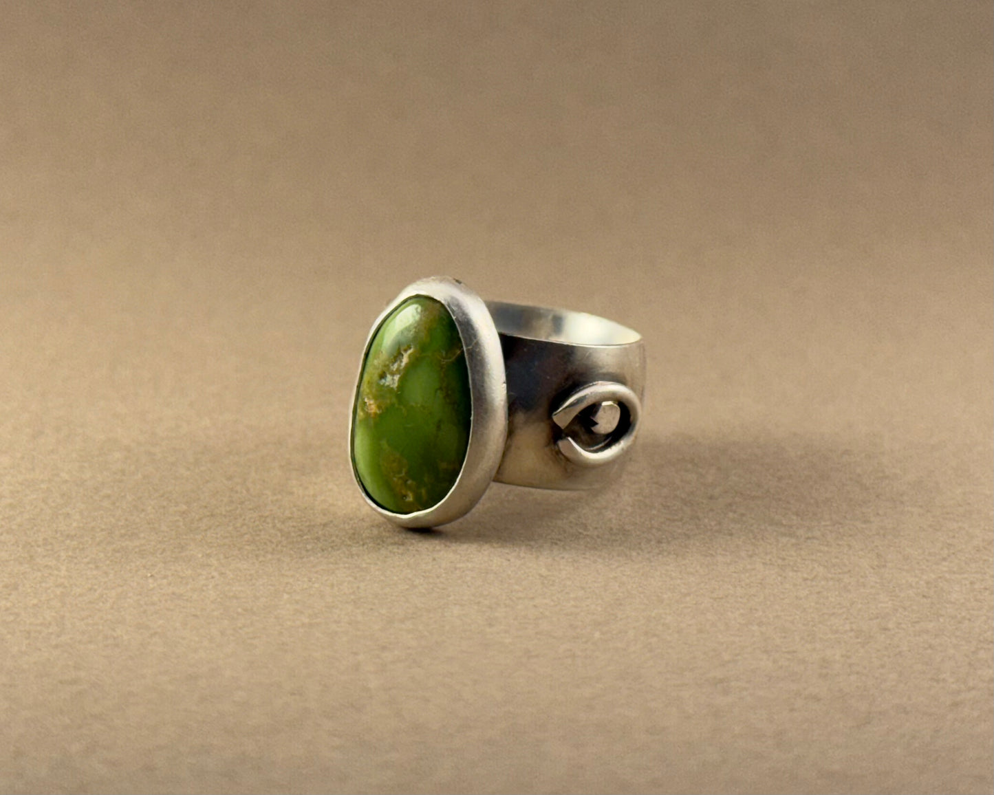 Emerald Valley Eye Ring