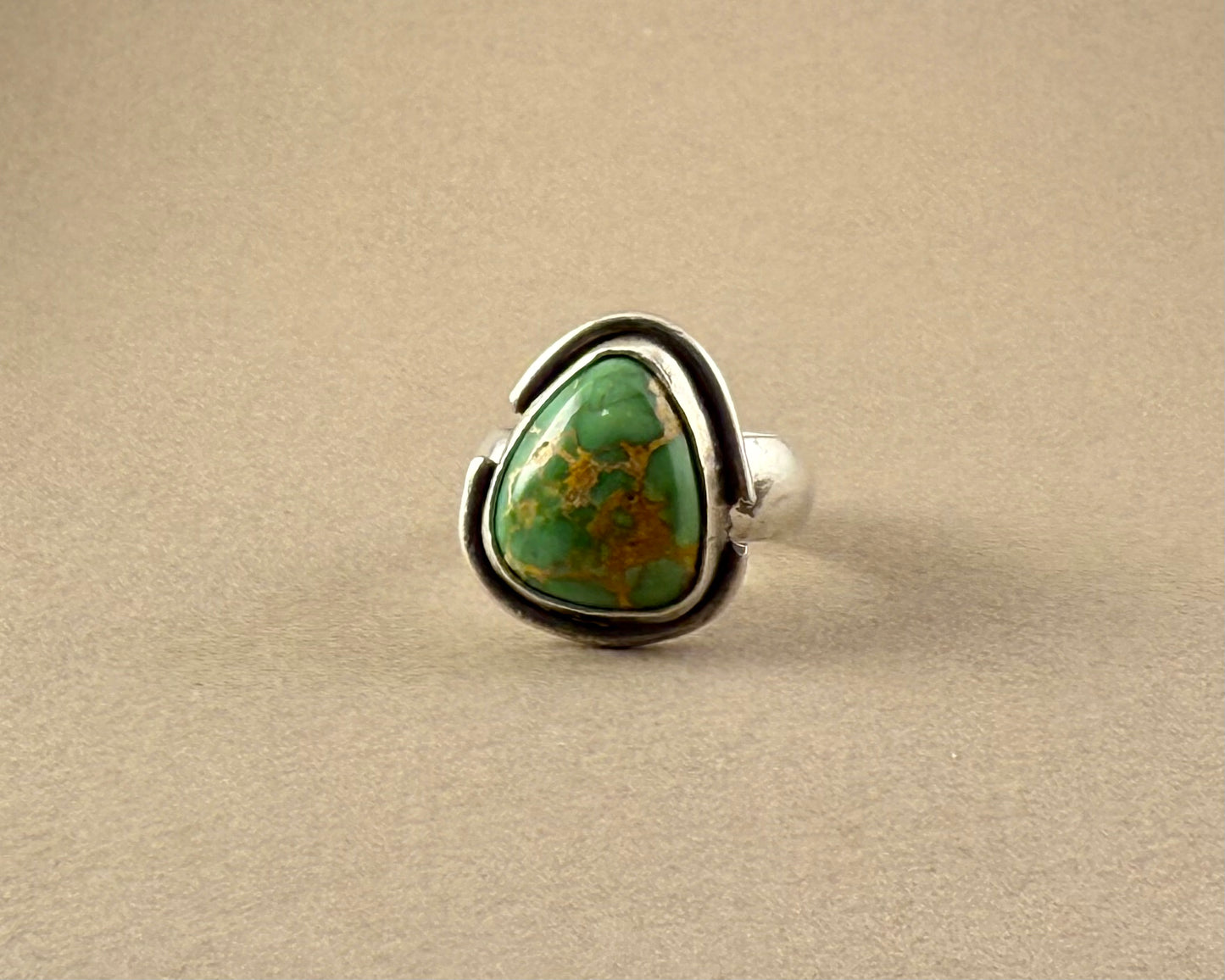 Emerald Valley Triangle Ring