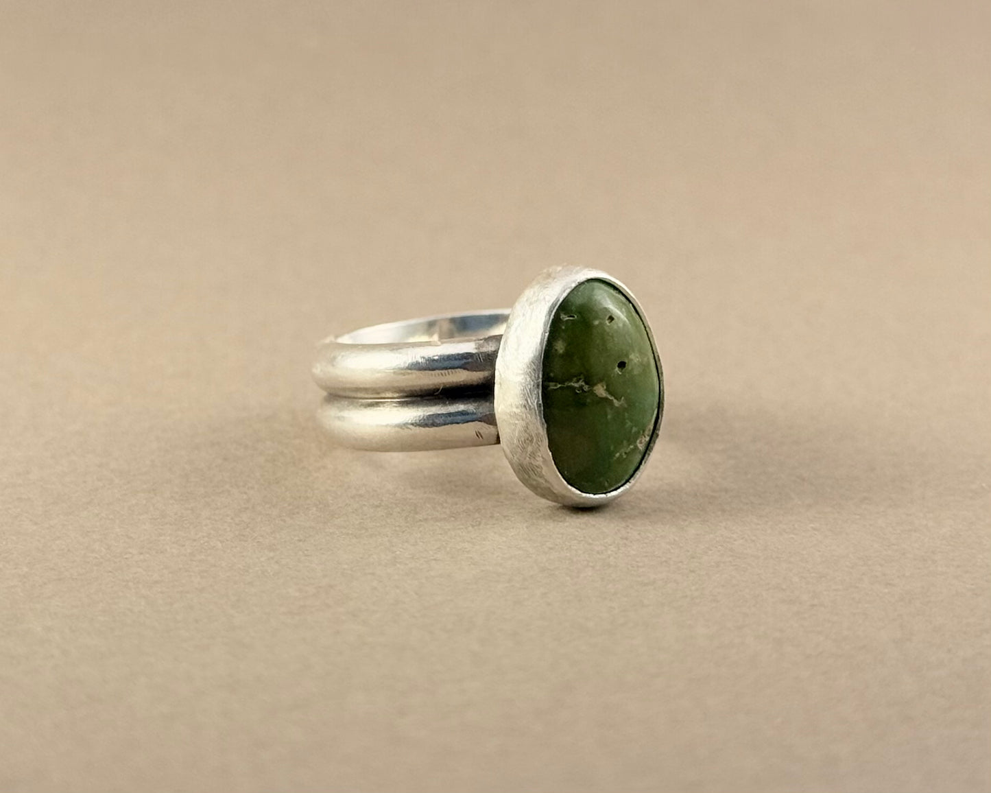 Emerald Valley Double Ring