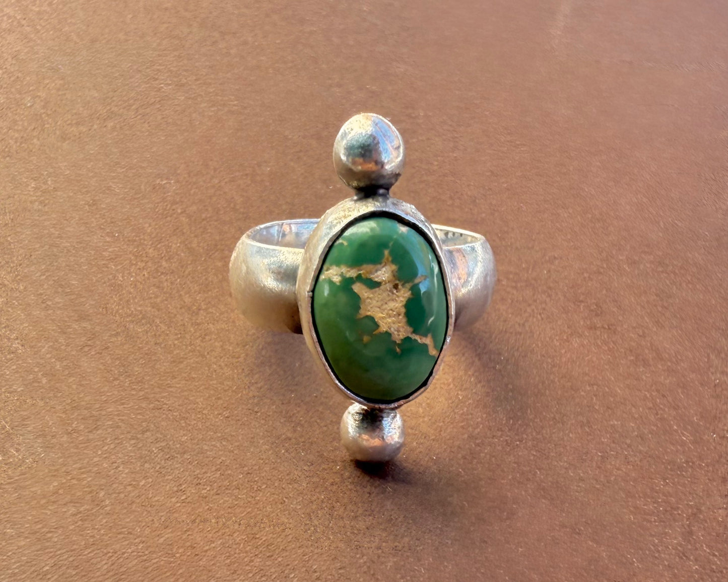 Emerald Valley Double Ball Ring