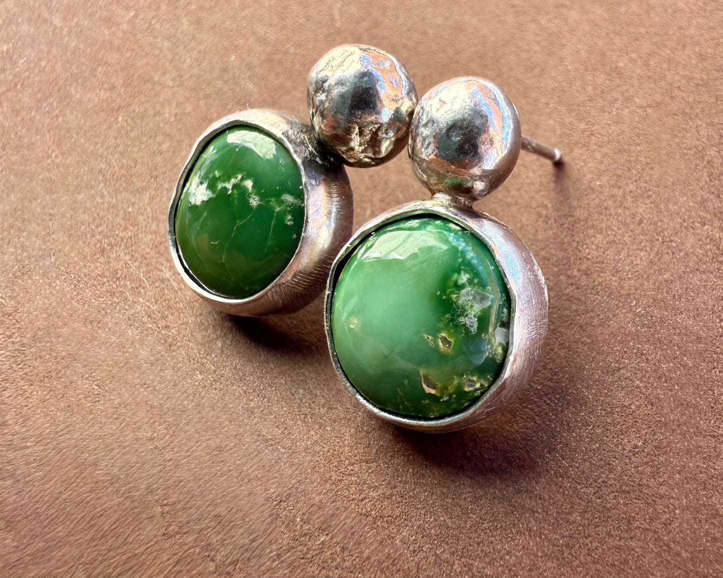 Emerald Valley Stud Earrings