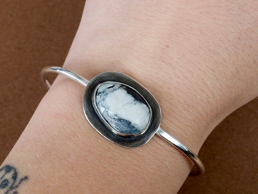White Buffalo Cuff