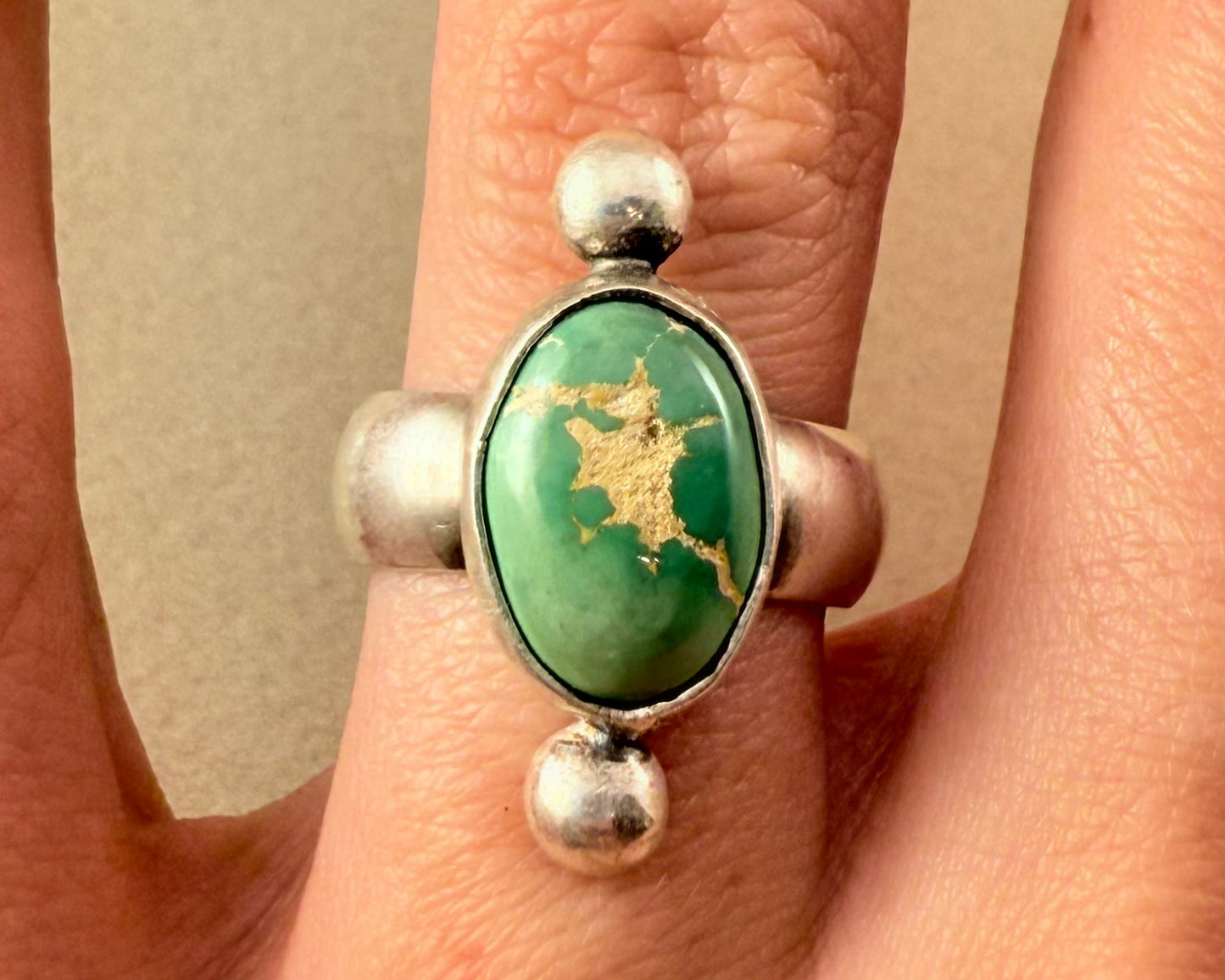 Emerald Valley Double Ball Ring
