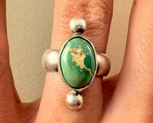 Emerald Valley Double Ball Ring