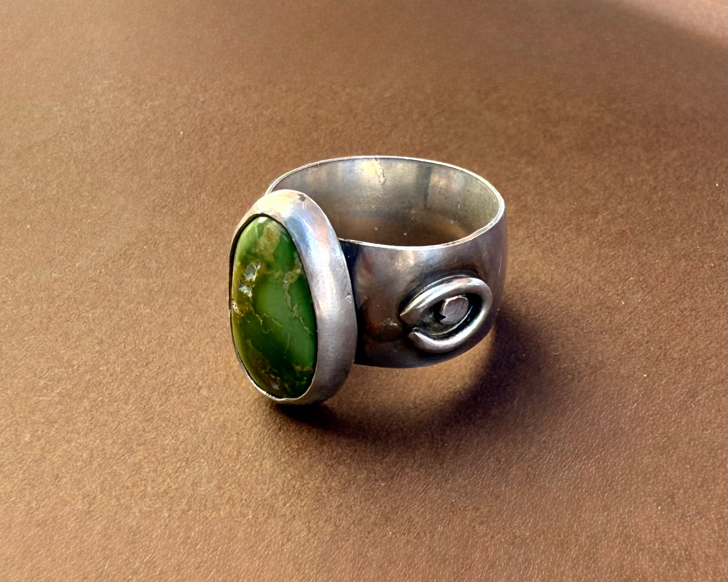 Emerald Valley Eye Ring