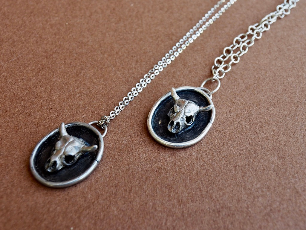 Bull Skull Necklace