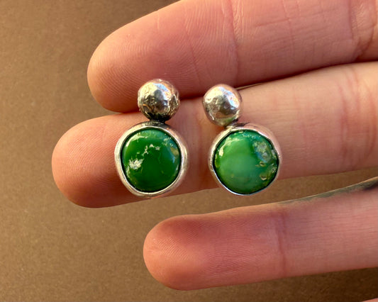 Emerald Valley Stud Earrings