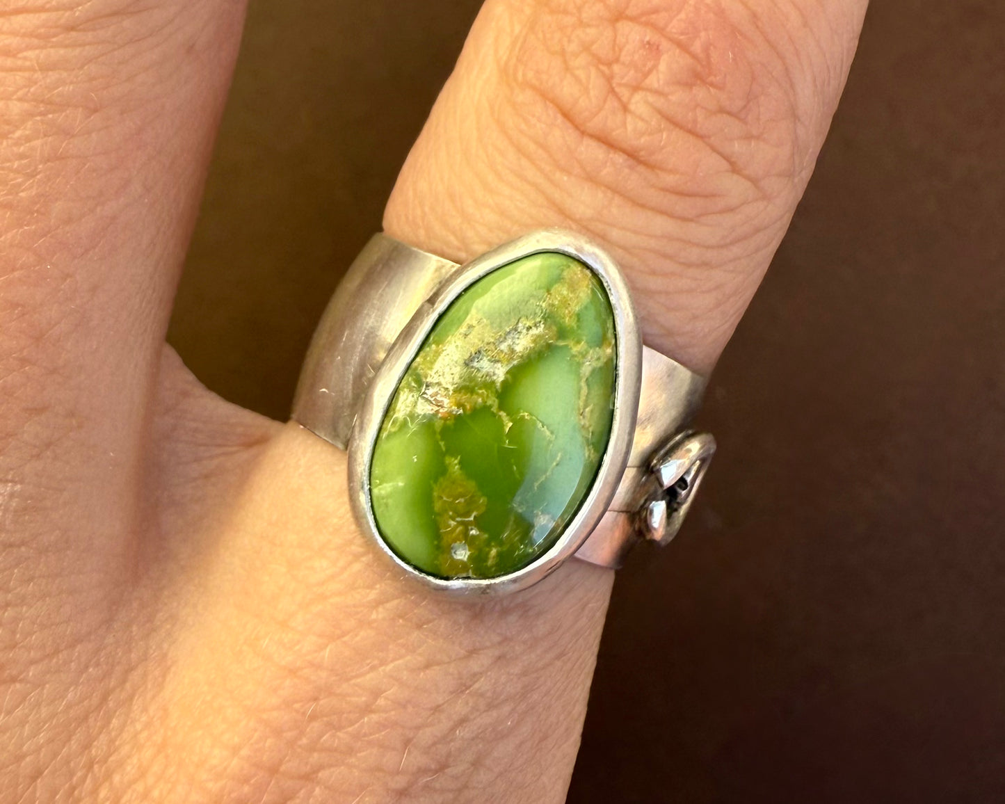 Emerald Valley Eye Ring