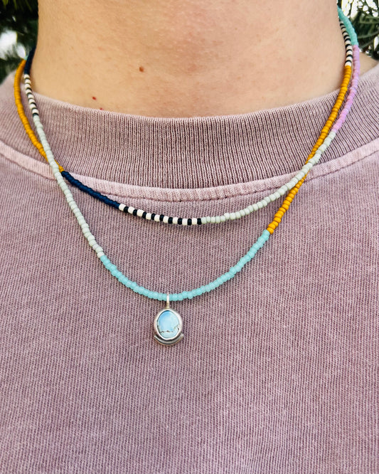 Golden Hill Double Strand Necklace