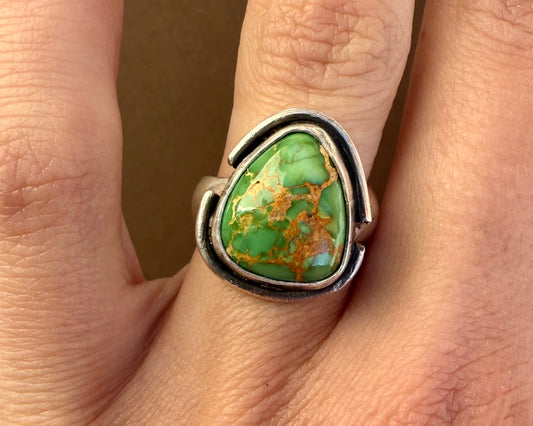 Emerald Valley Triangle Ring